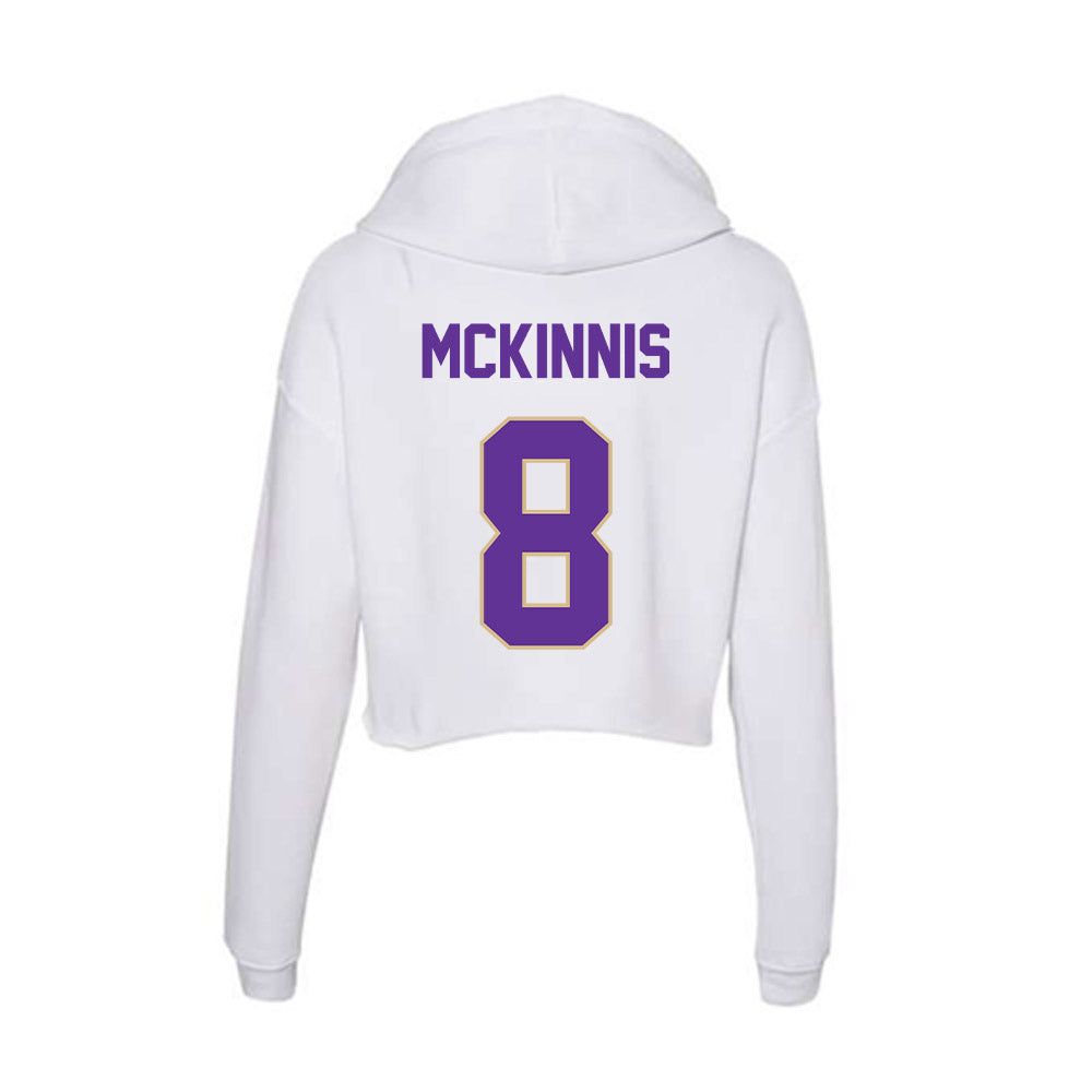 Western Carolina - NCAA Football : RYAN MCKINNIS - Classic Shersey Women's Crop Fleece Hoodie-1