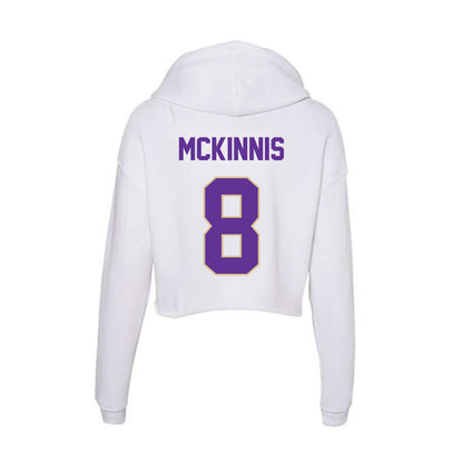Western Carolina - NCAA Football : RYAN MCKINNIS - Classic Shersey Women's Crop Fleece Hoodie-1