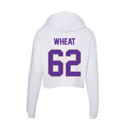 Western Carolina - NCAA Football : Brian Wheat - Classic Shersey Women's Crop Fleece Hoodie-1
