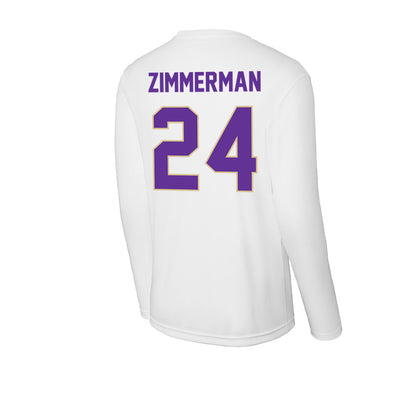 Western Carolina - NCAA Women's Basketball : Justice Zimmerman - Classic Shersey Activewear Long Sleeve T-Shirt-1