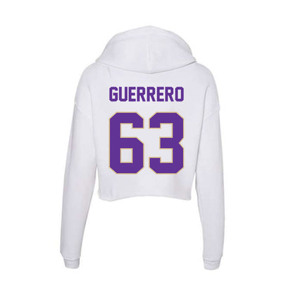 Western Carolina - NCAA Football : Thomas Guerrero - Classic Shersey Women's Crop Fleece Hoodie-1