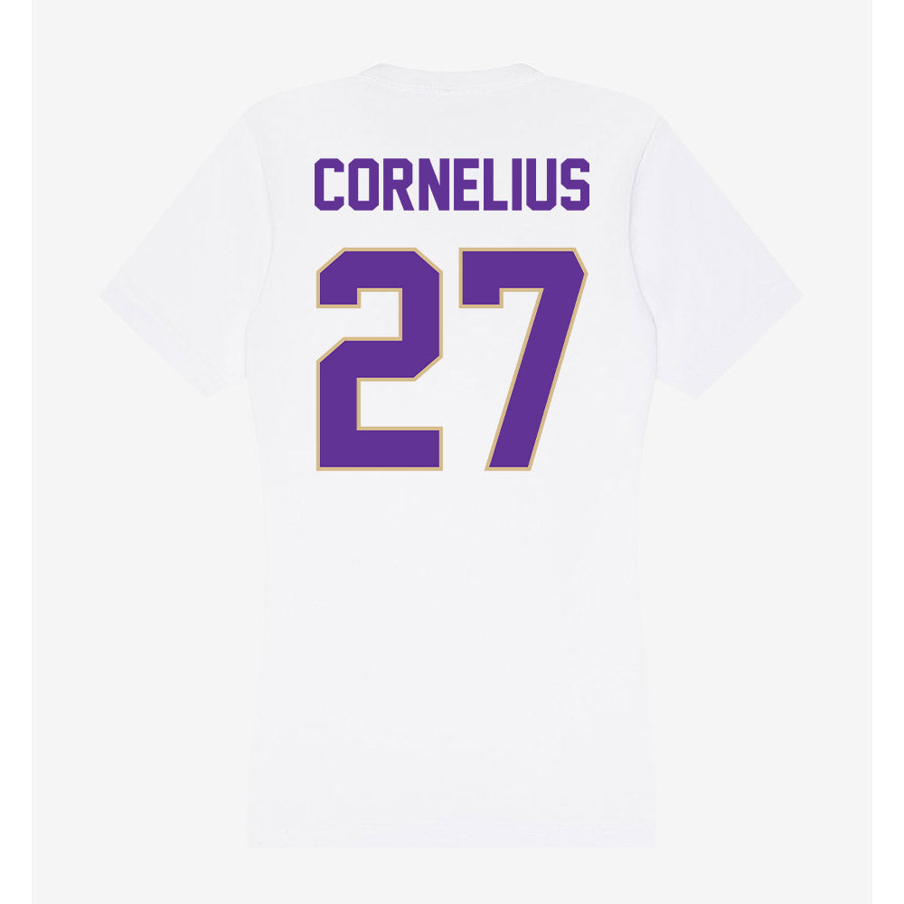 Western Carolina - NCAA Football : Jayden Cornelius - Classic Shersey Women's V-Neck T-Shirt-1