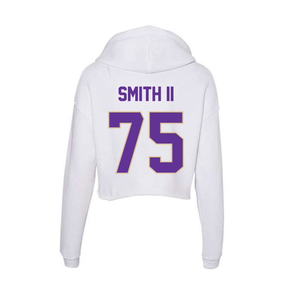 Western Carolina - NCAA Football : Renard Smith II - Classic Shersey Women's Crop Fleece Hoodie-1