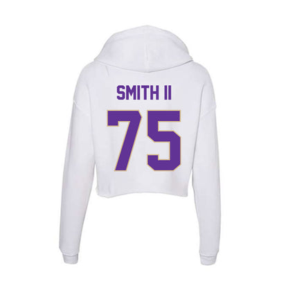 Western Carolina - NCAA Football : Renard Smith II - Classic Shersey Women's Crop Fleece Hoodie-1