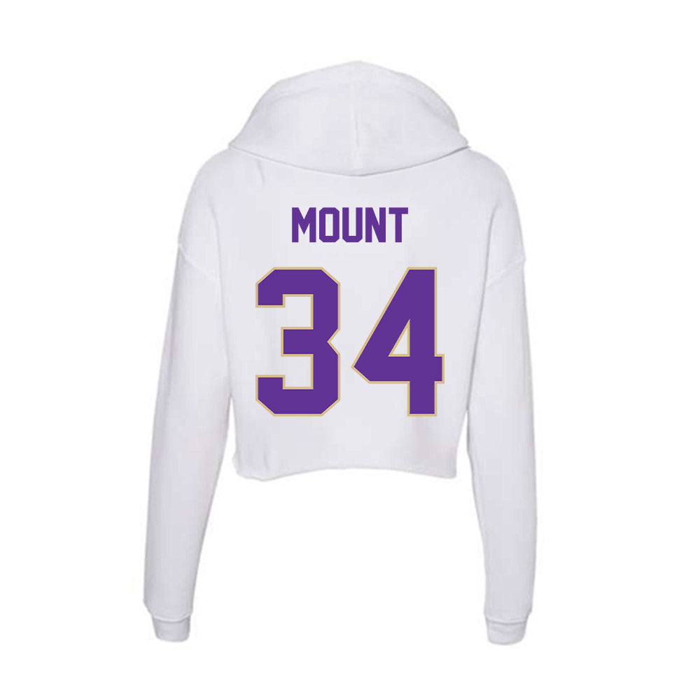 Western Carolina - NCAA Women's Basketball : Kayla Mount - Classic Shersey Women's Crop Fleece Hoodie-1