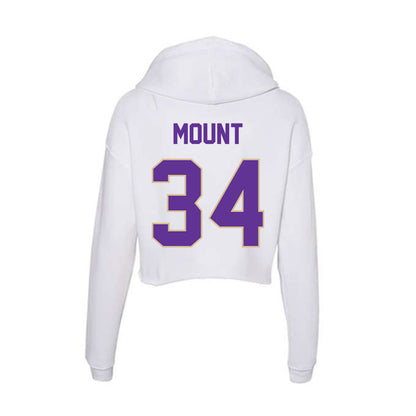 Western Carolina - NCAA Women's Basketball : Kayla Mount - Classic Shersey Women's Crop Fleece Hoodie-1