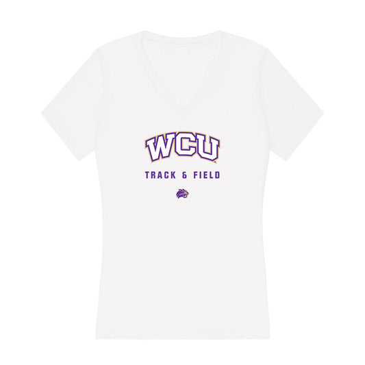 Western Carolina - NCAA Women's Track & Field : Jada Erwin - Classic Shersey Women's V-Neck T-Shirt-0