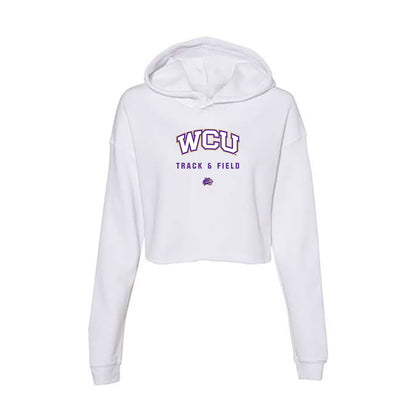 Western Carolina - NCAA Women's Track & Field : Gabrielle Harris - Classic Shersey Women's Crop Fleece Hoodie-0