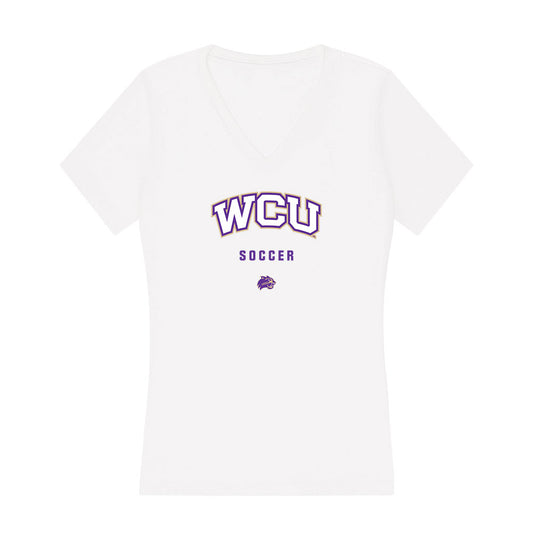 Western Carolina - NCAA Women's Soccer : Mary Mueth - Classic Shersey Women's V-Neck T-Shirt-0