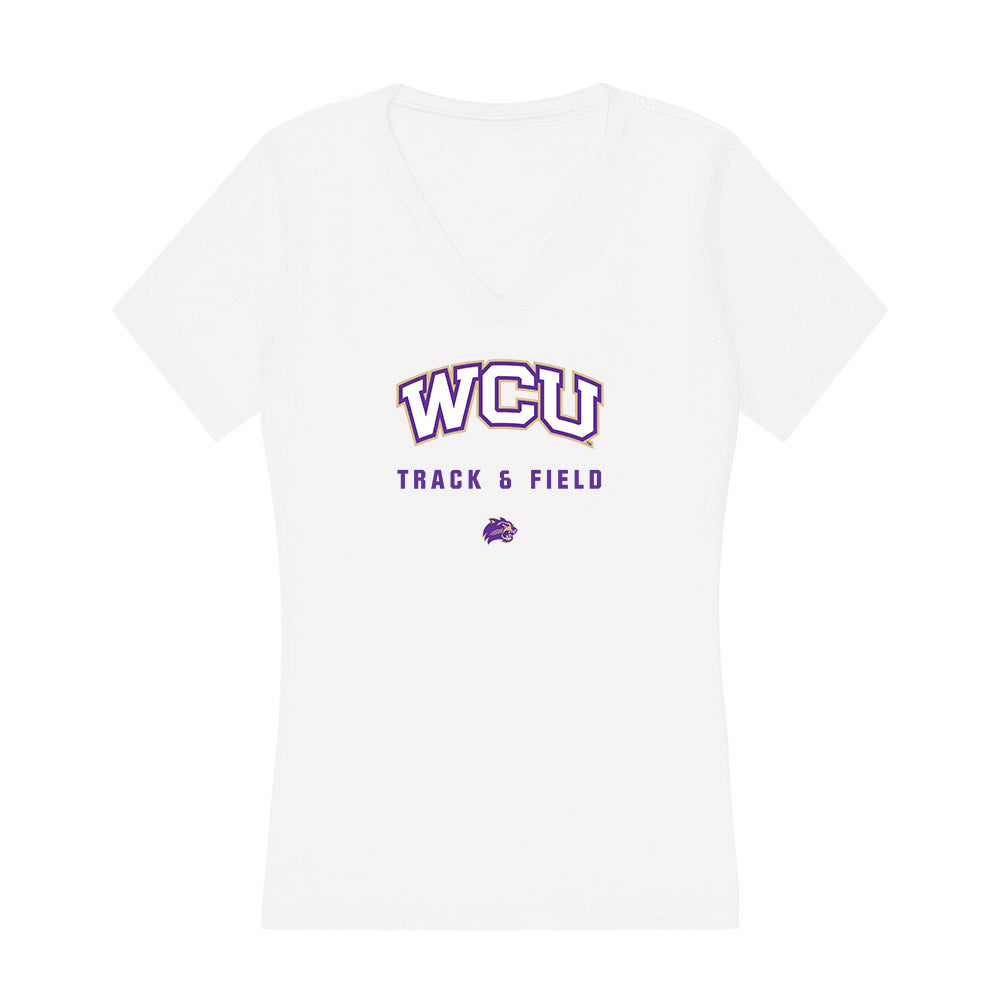 Western Carolina - NCAA Women's Track & Field : Gabrielle Harris - Classic Shersey Women's V-Neck T-Shirt-0