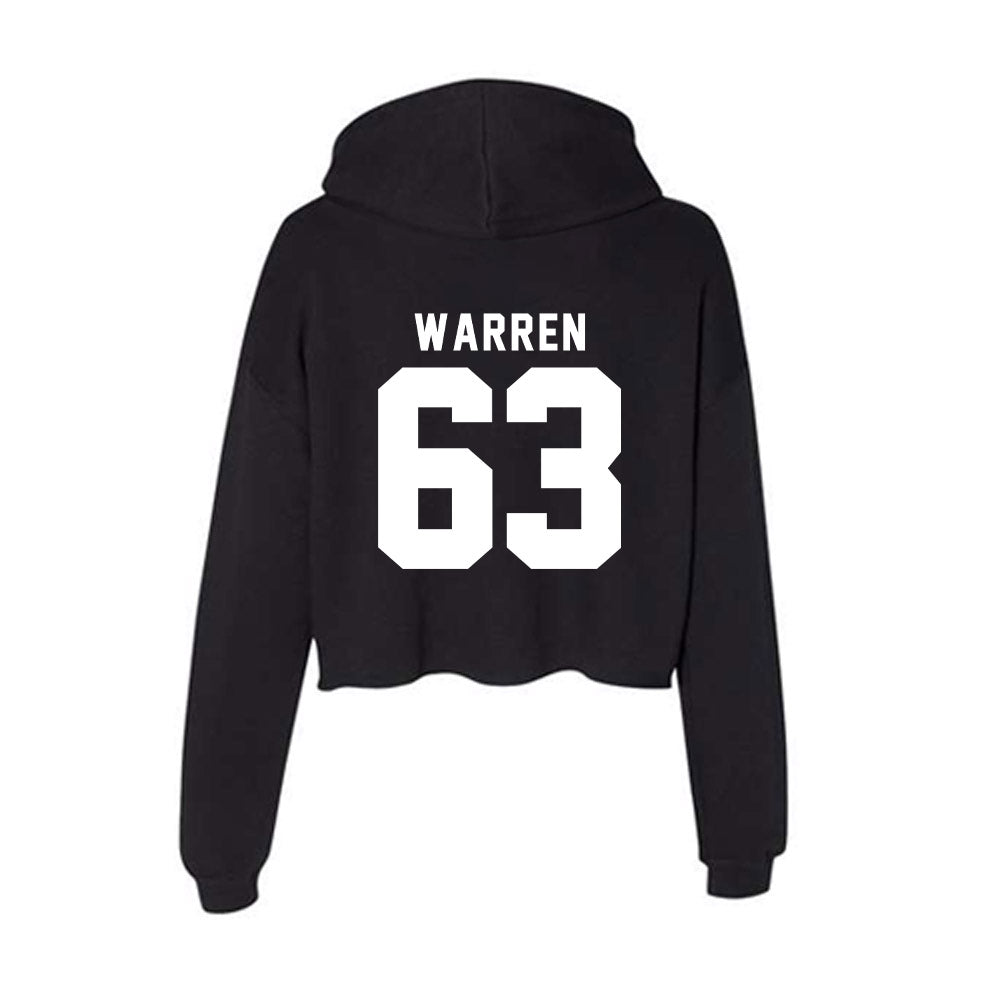 SHSU - NCAA Football : Joseph Warren - Women's Crop Fleece Hoodie-1