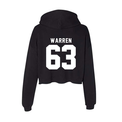 SHSU - NCAA Football : Joseph Warren - Women's Crop Fleece Hoodie-1