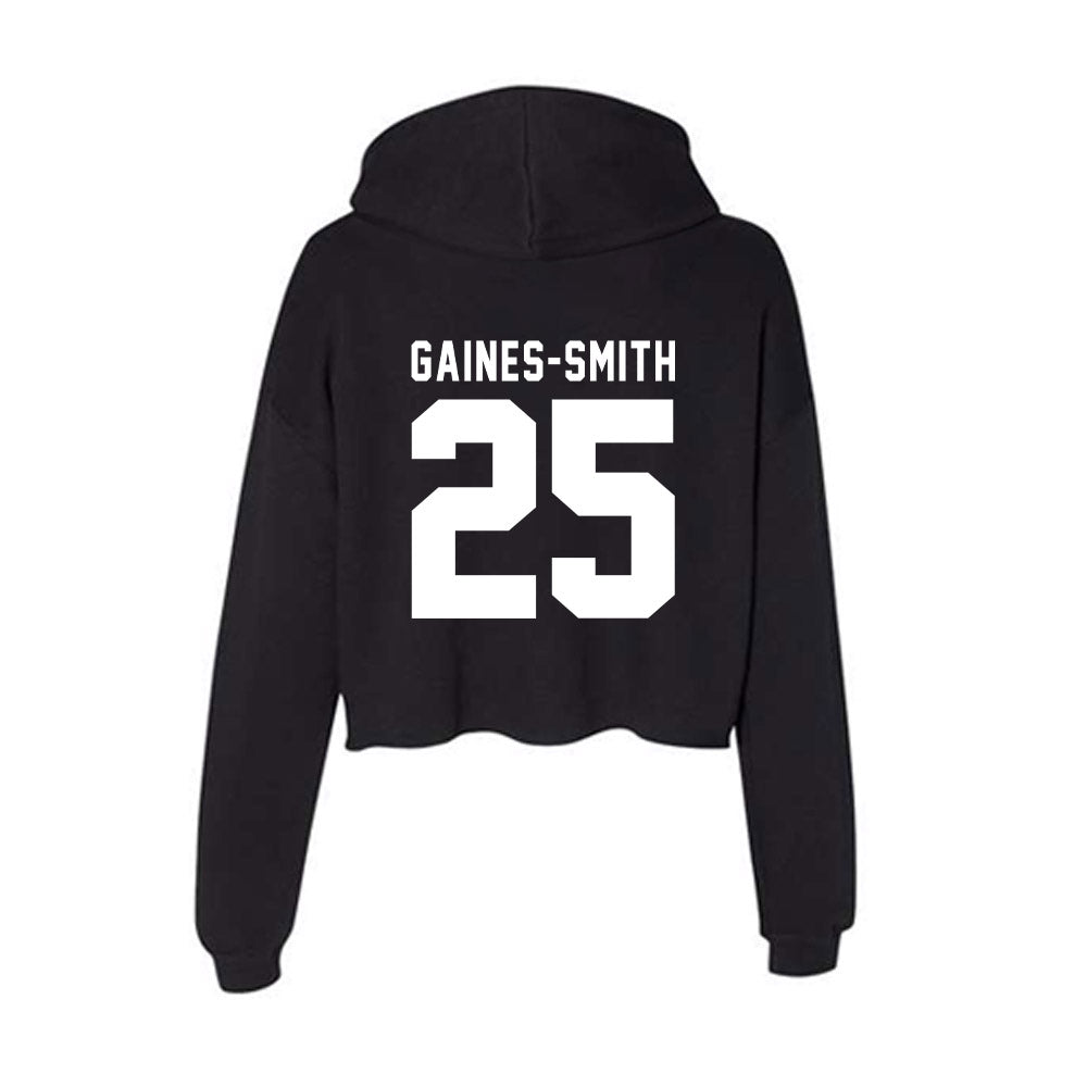 SHSU - NCAA Football : Ah'Marion Gaines-Smith - Women's Crop Fleece Hoodie-1