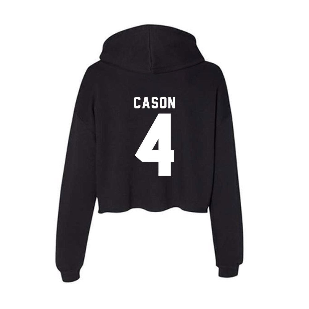 SHSU - NCAA Football : Alijah Cason - Women's Crop Fleece Hoodie-1