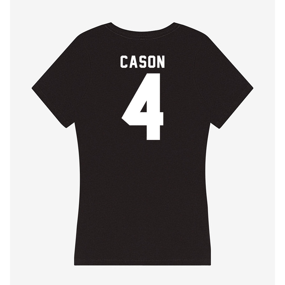 SHSU - NCAA Football : Alijah Cason - Women's V-Neck T-Shirt-1