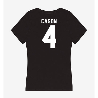 SHSU - NCAA Football : Alijah Cason - Women's V-Neck T-Shirt-1