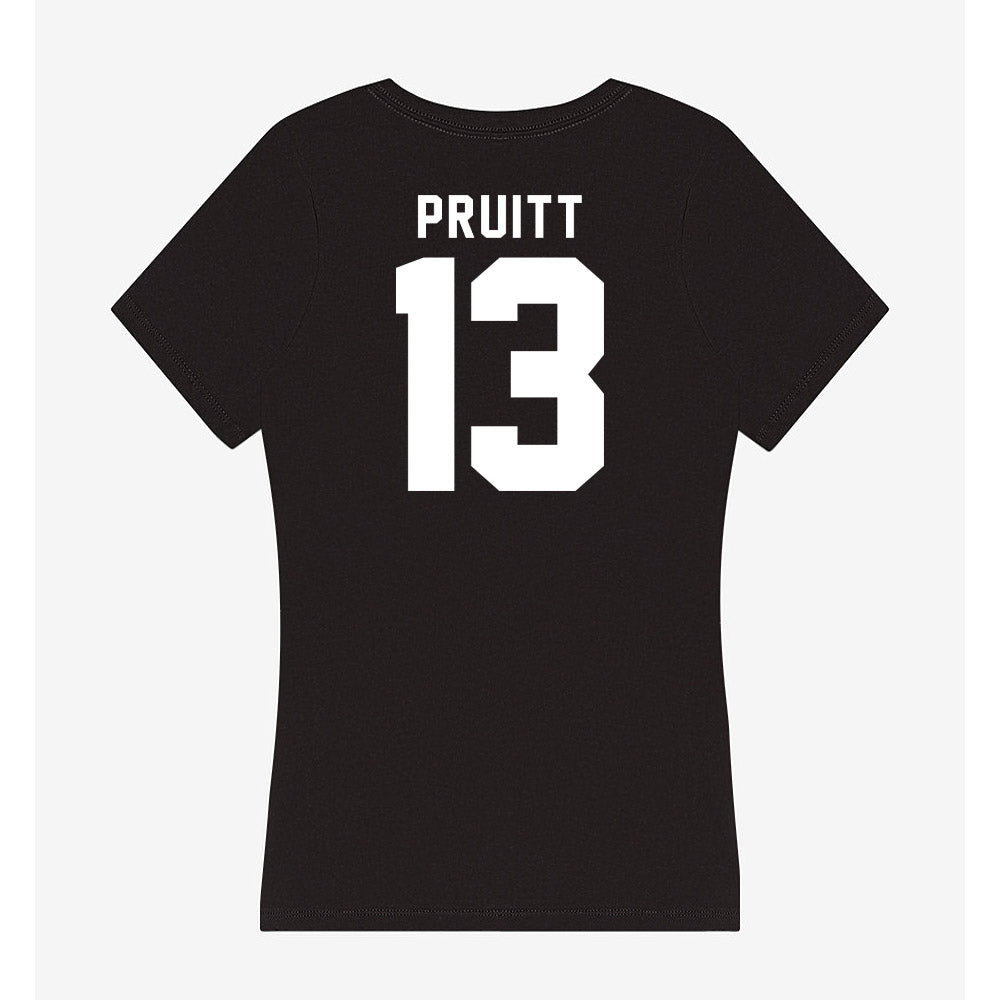 SHSU - NCAA Women's Volleyball : Avery Pruitt - Women's V-Neck T-Shirt-1