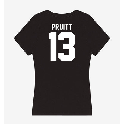 SHSU - NCAA Women's Volleyball : Avery Pruitt - Women's V-Neck T-Shirt-1