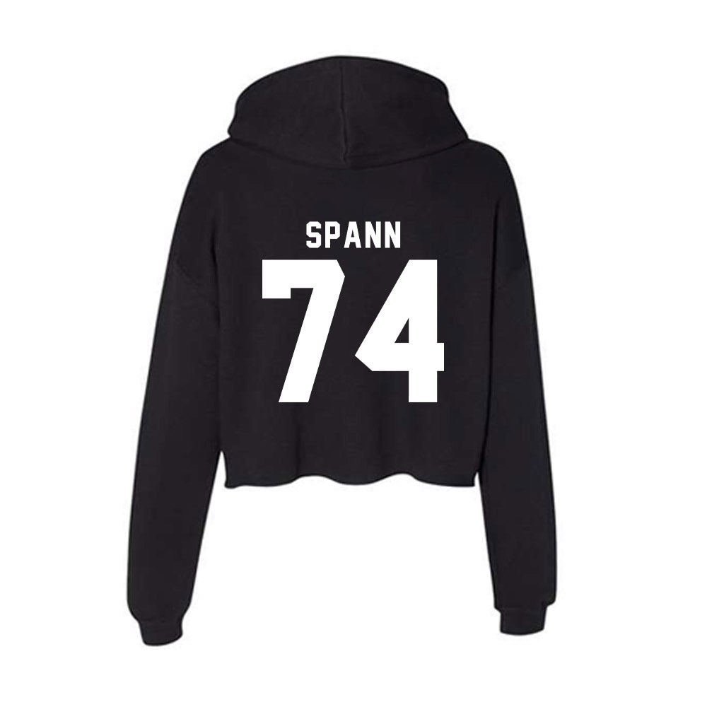 SHSU - NCAA Football : Graceson Spann - Women's Crop Fleece Hoodie-1