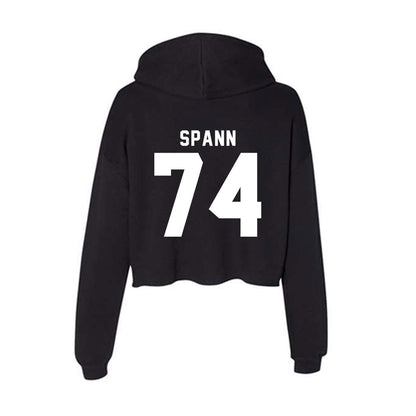SHSU - NCAA Football : Graceson Spann - Women's Crop Fleece Hoodie-1