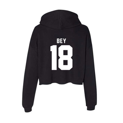 SHSU - NCAA Football : Stacy Bey - Women's Crop Fleece Hoodie-1