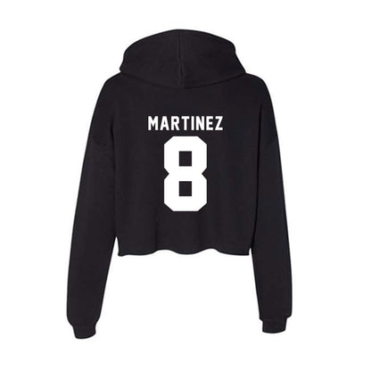 SHSU - NCAA Baseball : Jace Martinez - Women's Crop Fleece Hoodie-1