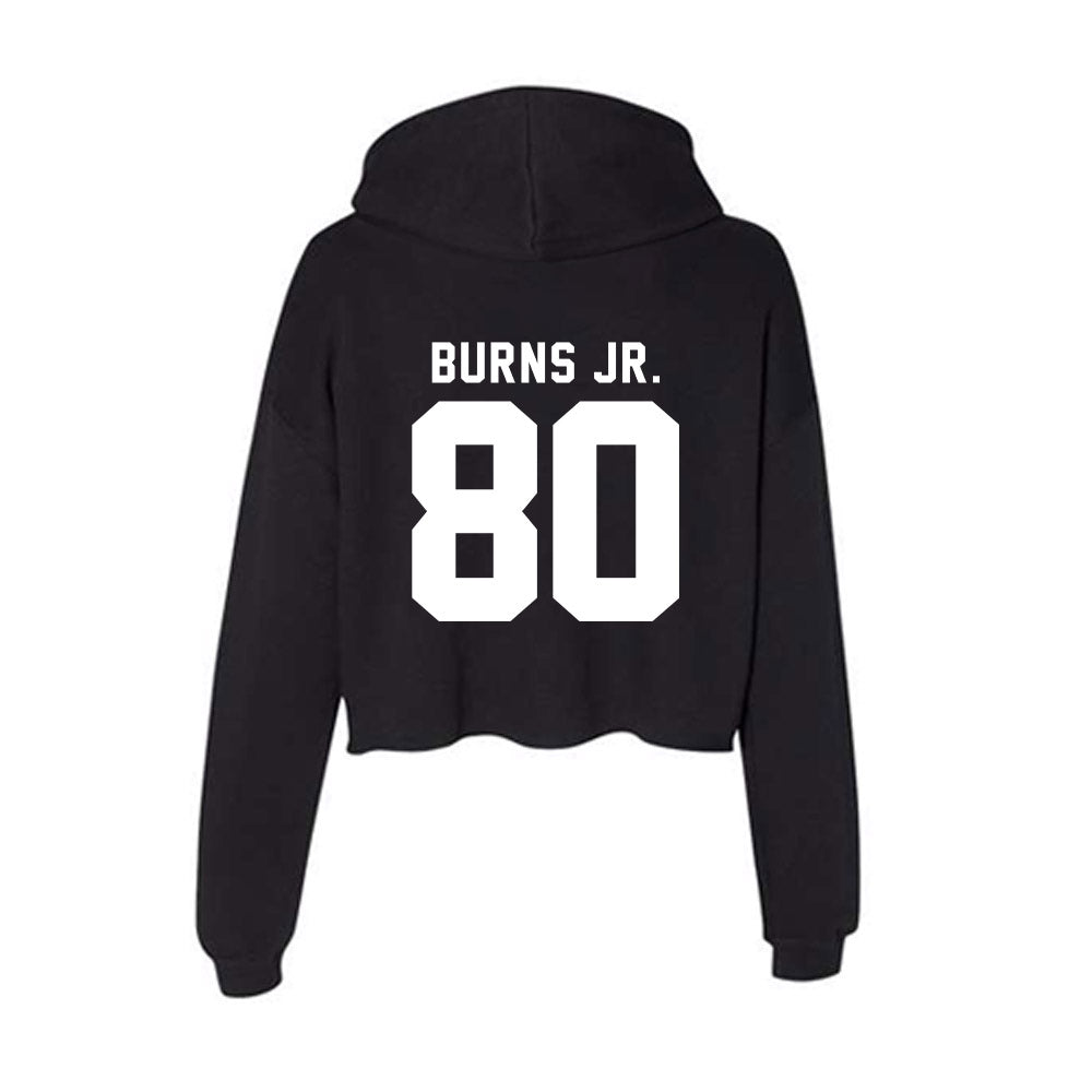 SHSU - NCAA Football : Tim Burns Jr. - Women's Crop Fleece Hoodie-1