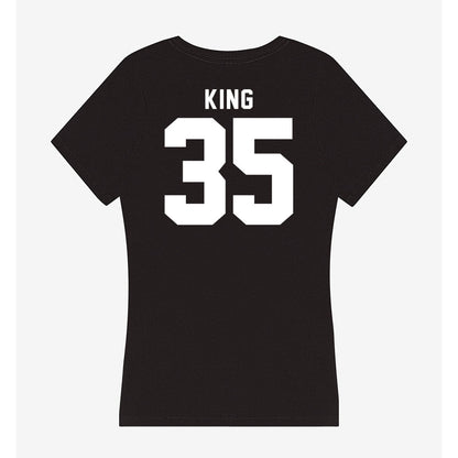 SHSU - NCAA Men's Basketball : Po Boigh King - Women's V-Neck T-Shirt-1