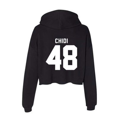 SHSU - NCAA Football : Chauncey Chidi - Women's Crop Fleece Hoodie-1