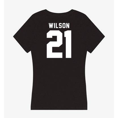 SHSU - NCAA Football : Dravon Wilson - Women's V-Neck T-Shirt-1