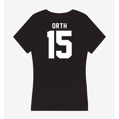 SHSU - NCAA Baseball : Kirby Orth - Women's V-Neck T-Shirt-1