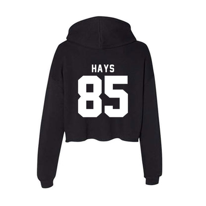 SHSU - NCAA Football : Cade Hays - Women's Crop Fleece Hooded Sweatshirt-1