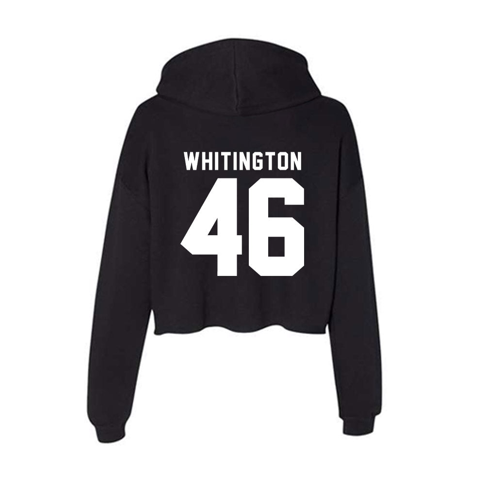 SHSU - NCAA Football : Carson Whitington - Women's Crop Fleece Hoodie-1