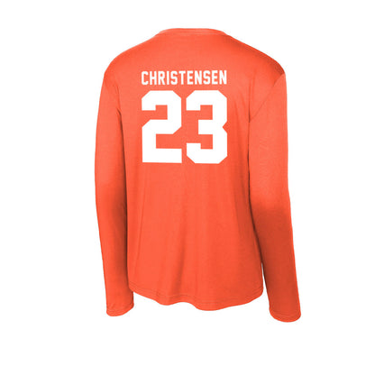 SHSU - NCAA Baseball : Brady Christensen - Activewear Long Sleeve T-Shirt-1