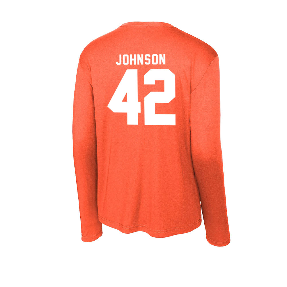 SHSU - NCAA Baseball : Zakery Johnson - Activewear Long Sleeve T-Shirt-1