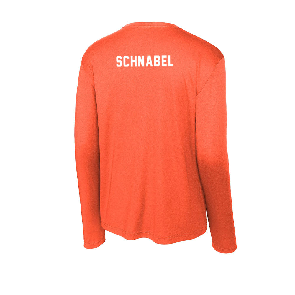 SHSU - NCAA Women's Tennis : Jacqueline Schnabel - Activewear Long Sleeve T-Shirt-1