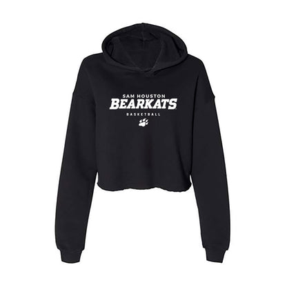 SHSU - NCAA Men's Basketball : matthew dann - Women's Crop Fleece Hoodie-0