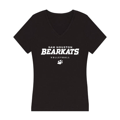 SHSU - NCAA Women's Volleyball : Kameron Rector - Women's V-Neck T-Shirt-0