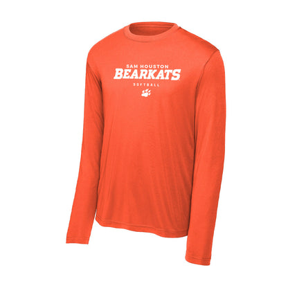 SHSU - NCAA Softball : Amy Abke - Activewear Long Sleeve T-Shirt-0
