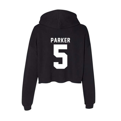 Bradley - NCAA Women's Volleyball : Chloe Parker - Women's Crop Fleece Hoodie-1