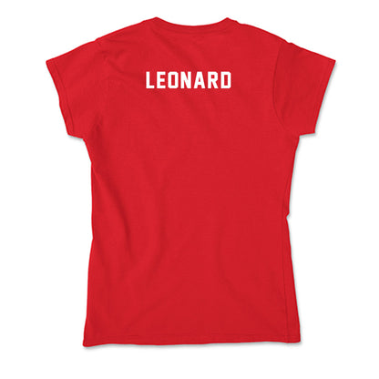 Bradley - NCAA Men's Golf : Tanner Leonard - Soft Style Women’s T-Shirt-1