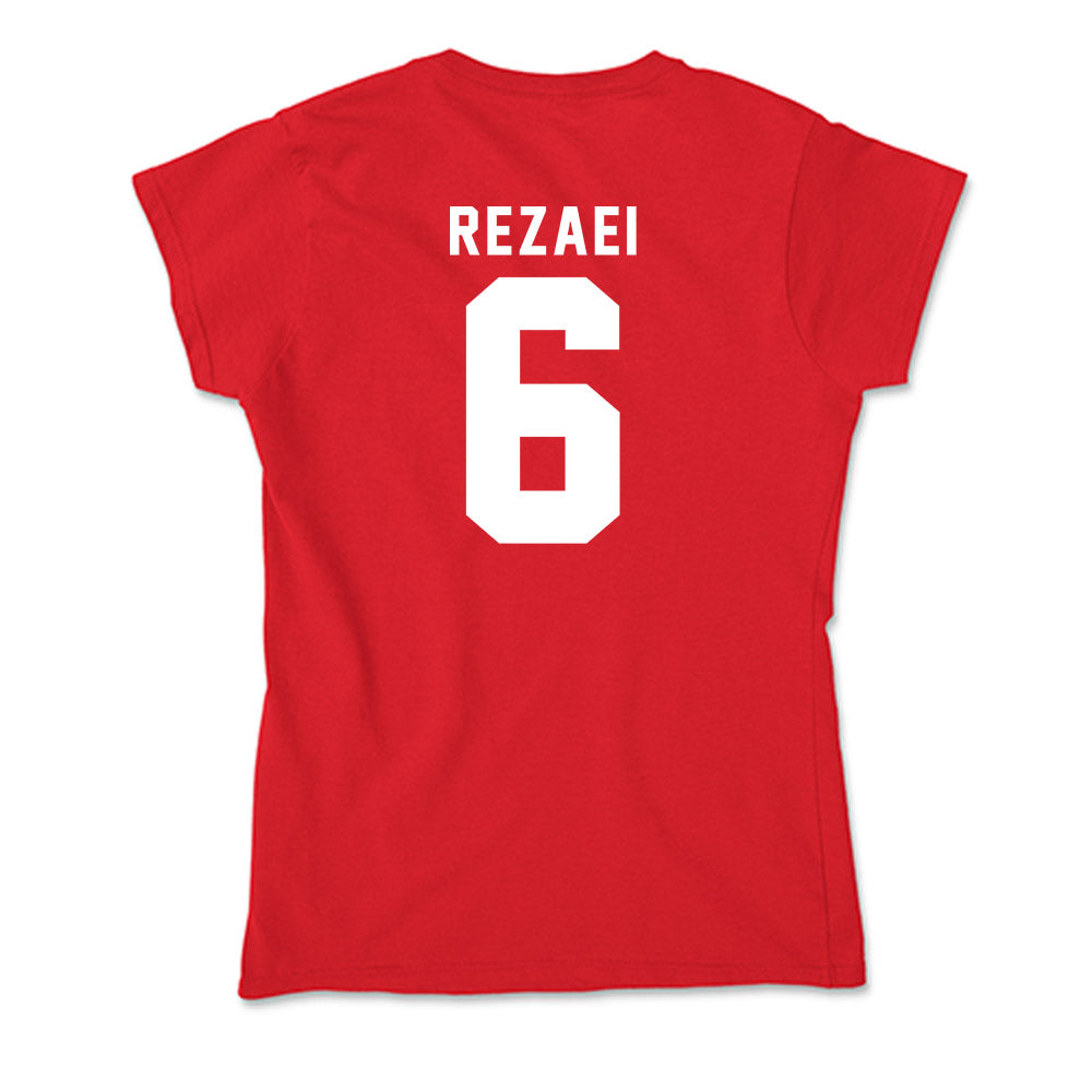 Bradley - NCAA Baseball : Sohrab Rezaei - Soft Style Women’s T-Shirt-1