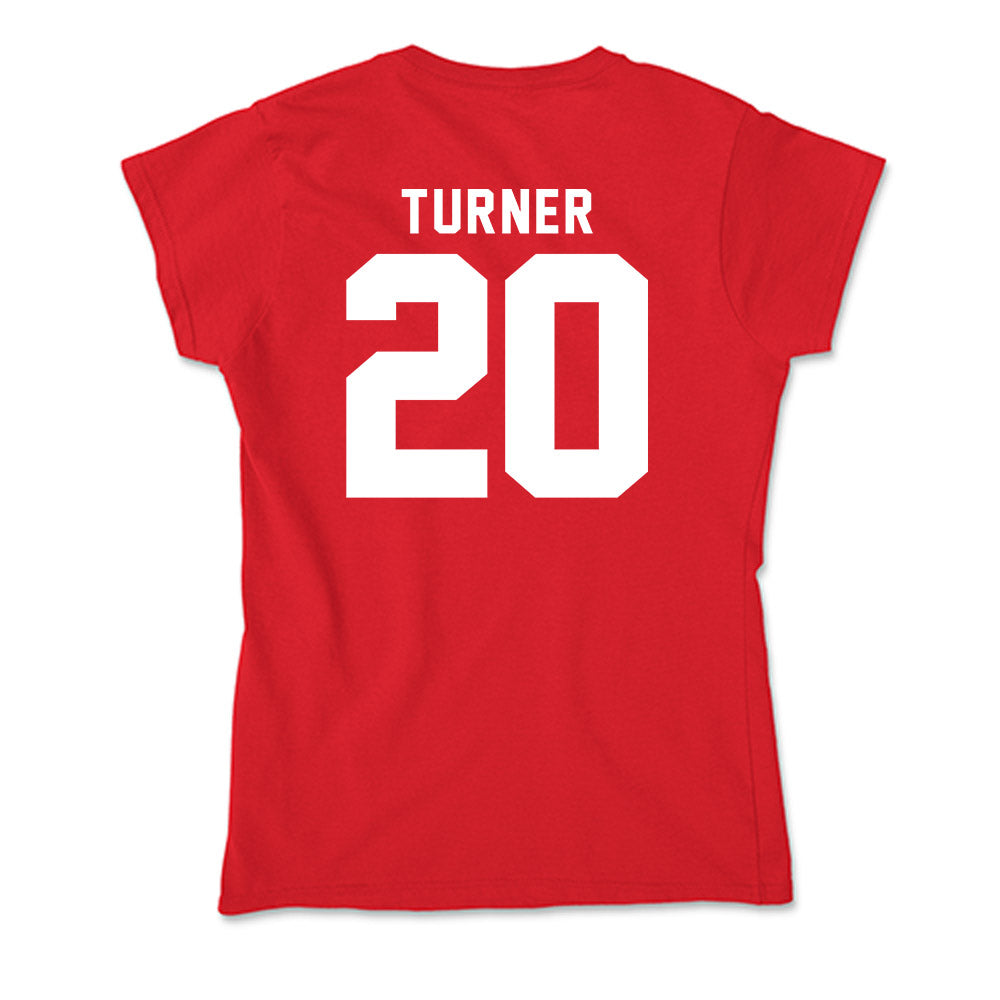 Bradley - NCAA Softball : Olivia Turner - Soft Style Women’s T-Shirt-1