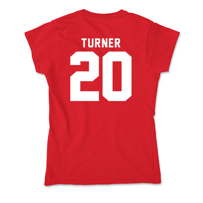 Bradley - NCAA Softball : Olivia Turner - Soft Style Women’s T-Shirt-1