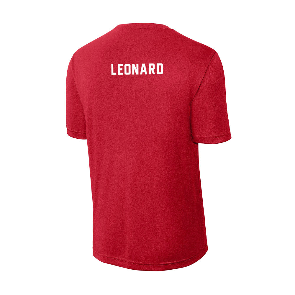 Bradley - NCAA Men's Golf : Tanner Leonard - Activewear T-Shirt-1