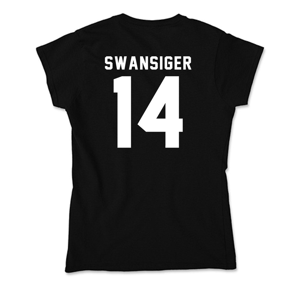 SIU Carbondale - NCAA Women's Volleyball : Ella Swansiger - Soft Style Women’s T-Shirt-1