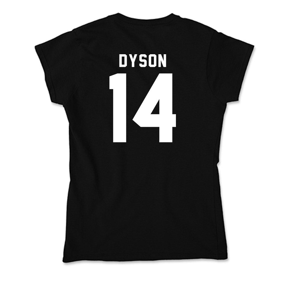 SIU Carbondale - NCAA Football : Traivon Dyson - Soft Style Women’s T-Shirt-1