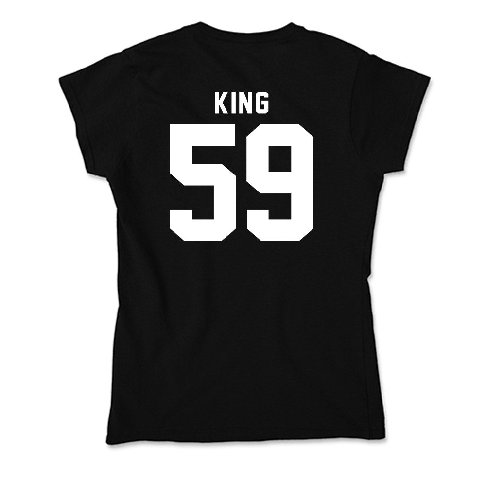 SIU Carbondale - NCAA Football : Brennan King - Soft Style Women’s T-Shirt-1