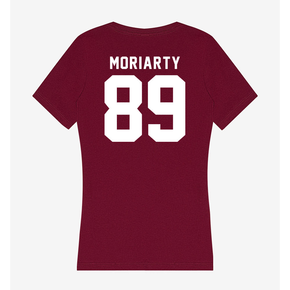 SIU Carbondale - NCAA Football : Aiden Moriarty - Women's V-Neck T-Shirt-1