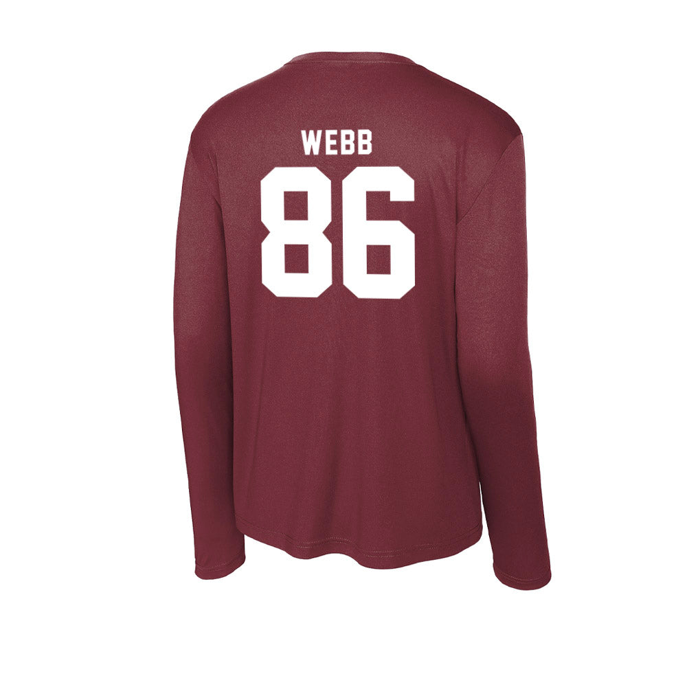 SIU Carbondale - NCAA Football : Jack Webb - Activewear Long Sleeve T-Shirt-1